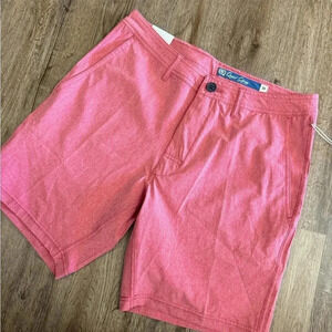 Quiet Storm • Heather Red Hybrid Shorts